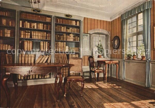 Goethe Johann Wolfgang von Bibliothek des Vaters Frankfurt am Main