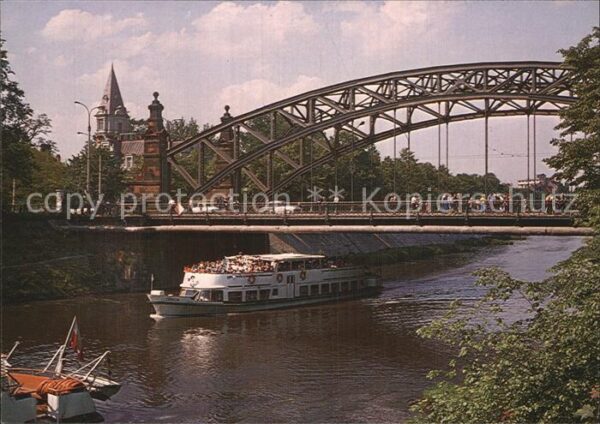 Motorschiffe Wroclaw Most Zwierzyniecki
