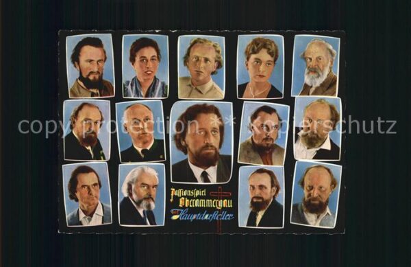 Passionsspiele Oberammergau Hauptdarsteller