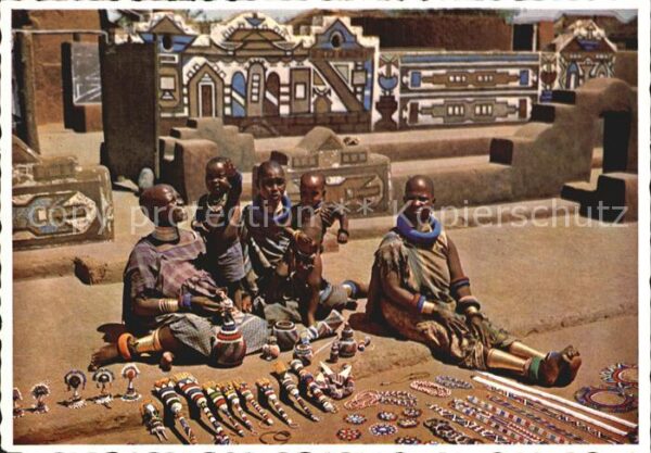 Typen Afrika Ndebele Women and Children