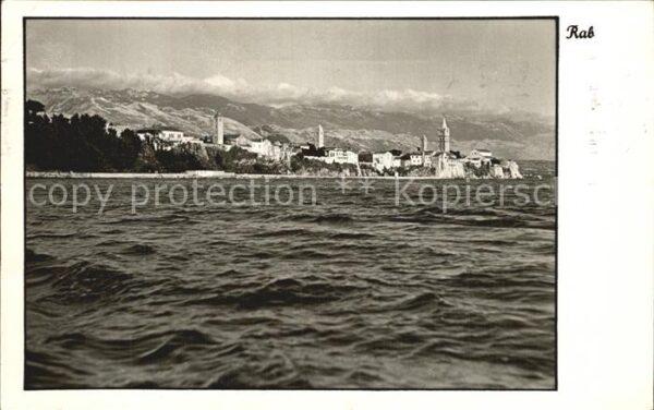 Rab Croatia Teilansicht
