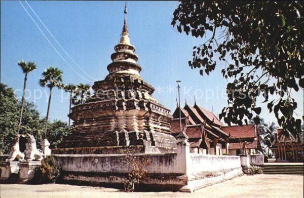 Thailand Wat Phrathat Sri Chom Thong at Amphur C