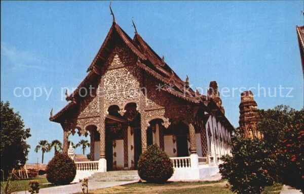 Thailand Wat Chama Thaywee Lumpoon Province