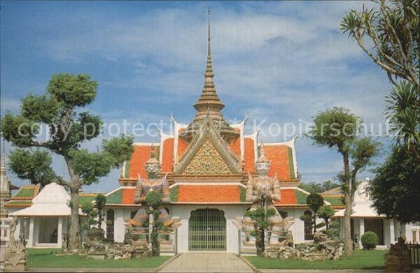 Thailand Giant Cuardians Wat Arun Temple of Dawa