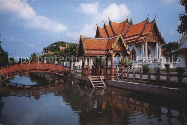 Thailand Wad Benchamabopit Marble Temple