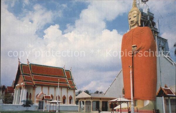 Thailand Standing Buddha of Wad Intornviharn