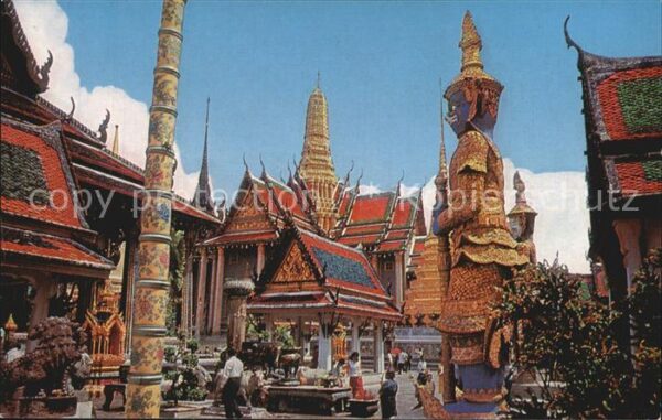 Thailand Wat Pra Keo Emerald Buddha Temple