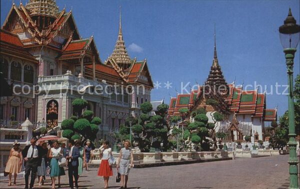 Thailand Royal grand palace Chakri Dusit Maha Pr