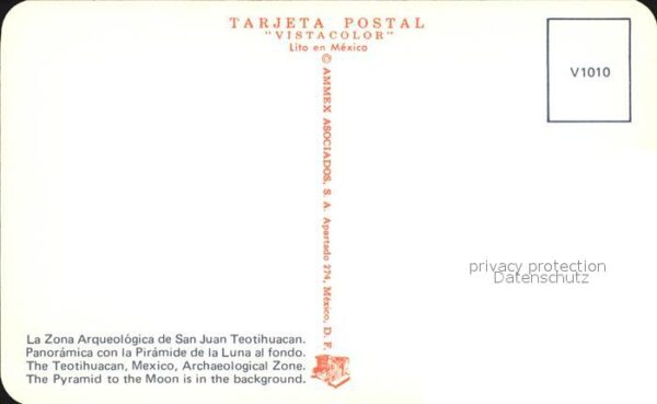 Mexico Zona Arqueologica de San Juan Teotihuac – Bild 2