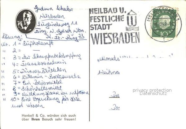 Wiesbaden Biebrich Sektkellerei Henkell & Co Groß – Bild 2