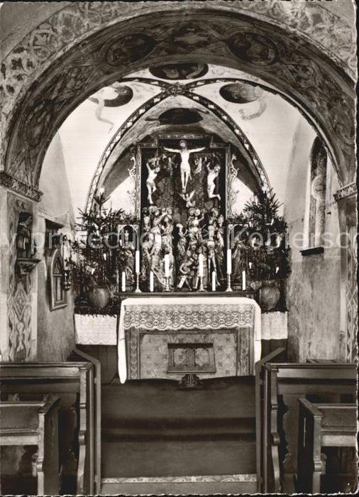 Meschede Klausenkapelle Sankt Michael Holzgeschn