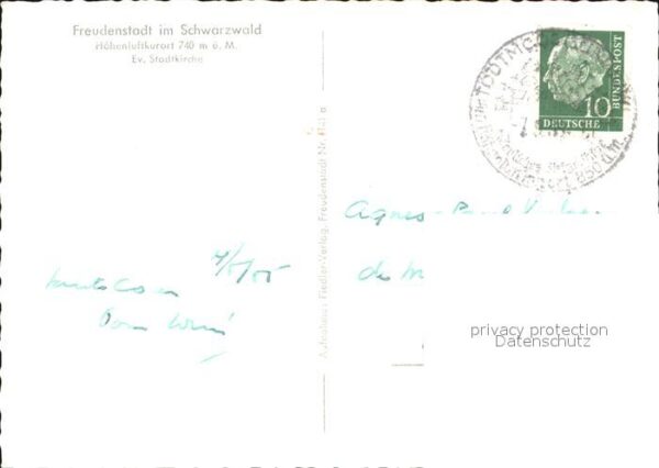 Freudenstadt Evangelische Stadtkirche – Bild 2