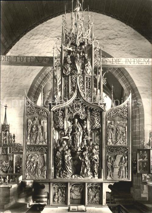 Creglingen Marienaltar Herrgottskirche