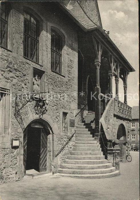 Goslar Freitreppe Rathaus