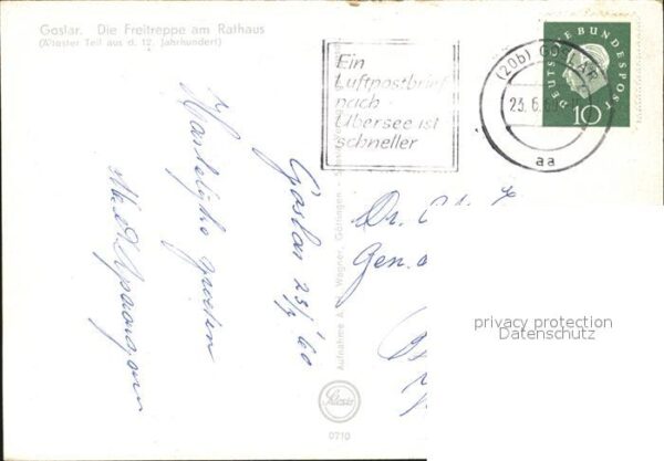 Goslar Freitreppe Rathaus – Bild 2