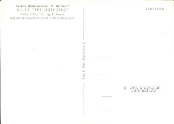 Lebenstedt Evangelisches Kirchenzentrum Sankt Matt – Bild 2