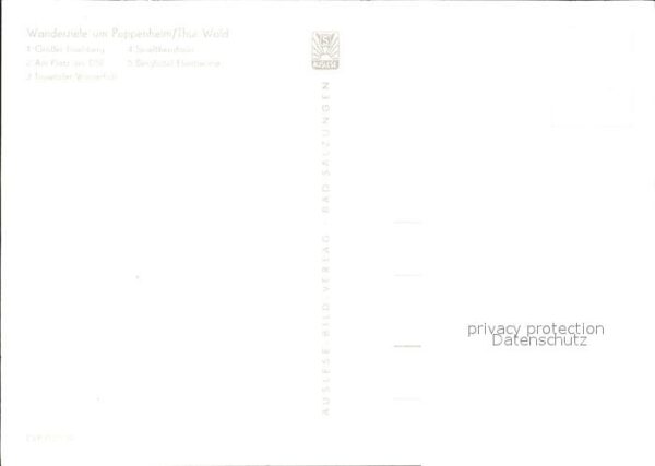 Pappenheim Thueringen Großer Inselsberg Spießberghaus Platz D – Bild 2