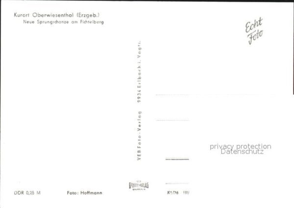 Oberwiesenthal Erzgebirge Neue Sprungschanze Fichtelberg Winter – Bild 2