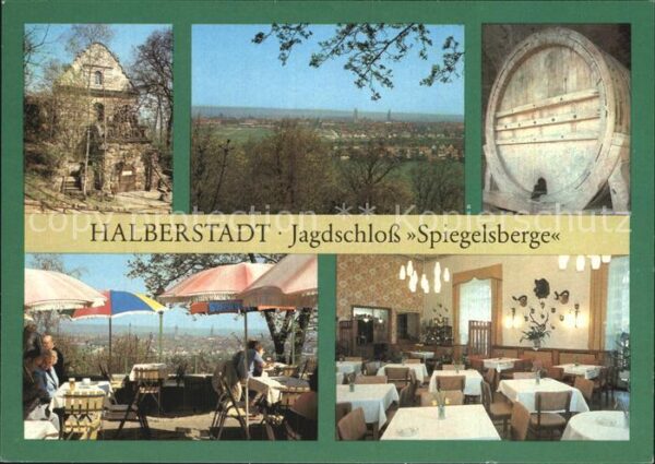 Halberstadt Jagdschloss Spiegelsberge Fass 137000 l