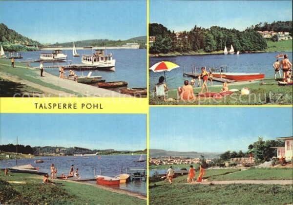 Poehl Vogtland Talsperre Badestrand