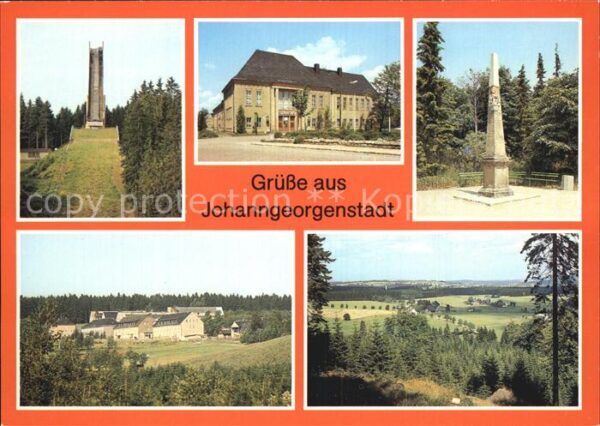 Johanngeorgenstadt Erzgebirgsschanze Kulturhaus Karl Marx