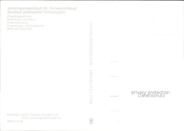 Johanngeorgenstadt Erzgebirgsschanze Kulturhaus Karl Marx – Bild 2