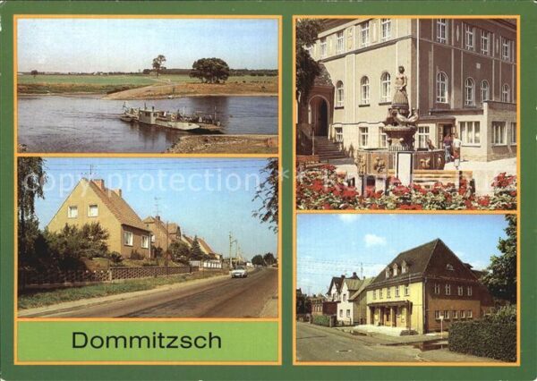Dommitzsch Elbfähre Wittenberger Straße Gänsebrunn