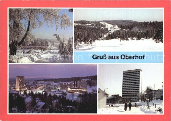 Oberhof Thueringen Grenzadler FDGB Erholungsheim Rennsteig