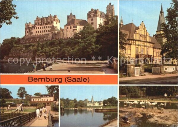 Bernburg Saale Schloss Kreiskulturhaus Bärenburg India