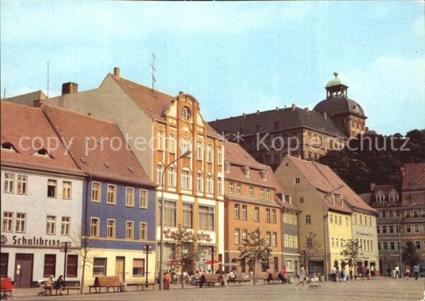 Weissenfels Saale Karl Marx Platz Schloss Neu Augustusbur