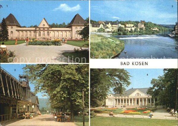 Bad Koesen Saalewehr Grenadierwerk Kurmittelhaus