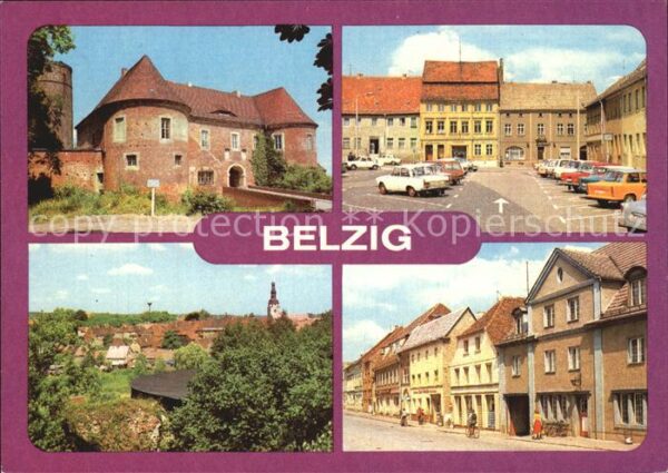 Belzig Bad Burg Eisenhardt Markt Stra?e der Einhei