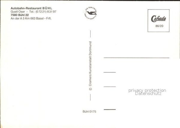Buehl Baden Autobahn Restaurant – Bild 2
