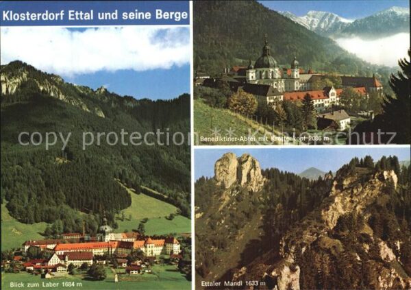 Ettal Laber Benediktinerabtei Krottenkopf Ett