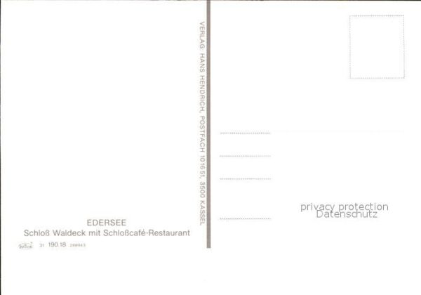 Edersee Schloss Waldeck Cafe Restaurant – Bild 2