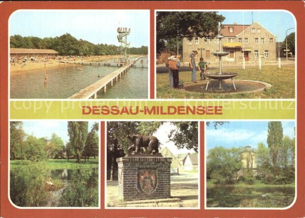 Mildensee Strandbad Adria Konsum Klubgaststätte S