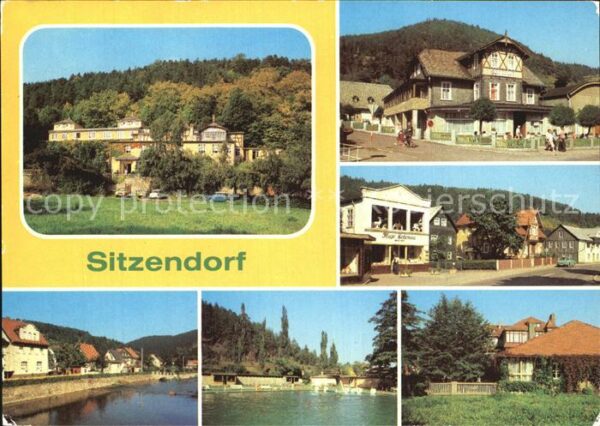 Sitzendorf Thueringen Hotel Bergterrasse FDGB Erholungsheim M