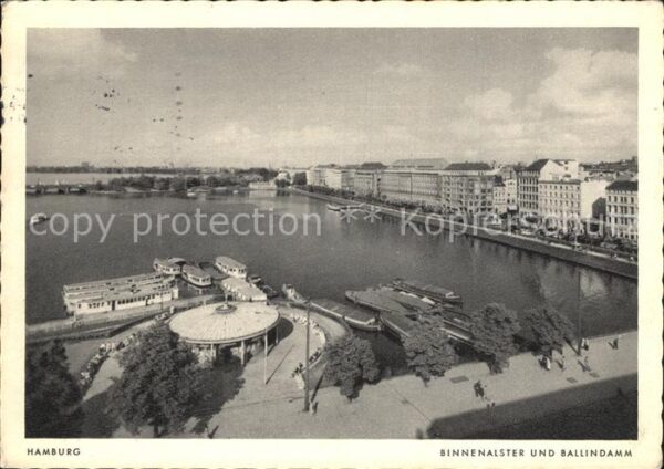 Hamburg Binnenalster Ballindamm