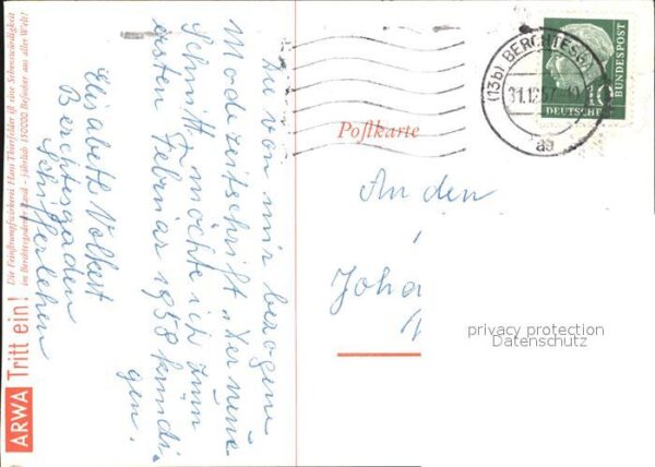 Berchtesgaden Feinstrumpfwirkerei Hans Thierfelder – Bild 2