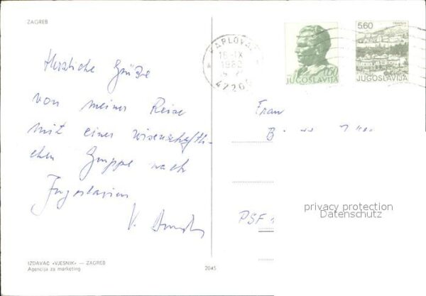 Zagreb Kathedrale Markuskirche Nationaltheater – Bild 2