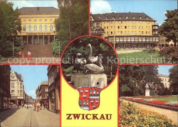 Zwickau Sachsen Pionierhaus Wihelm Pieck Ringkaffee Sch