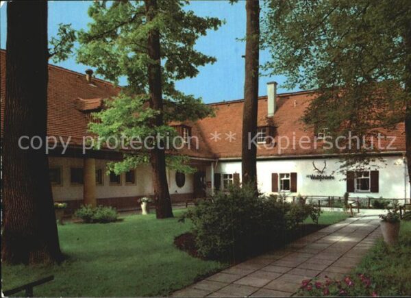 Moritzburg Sachsen Waldschänke Historische Gaststätte mit