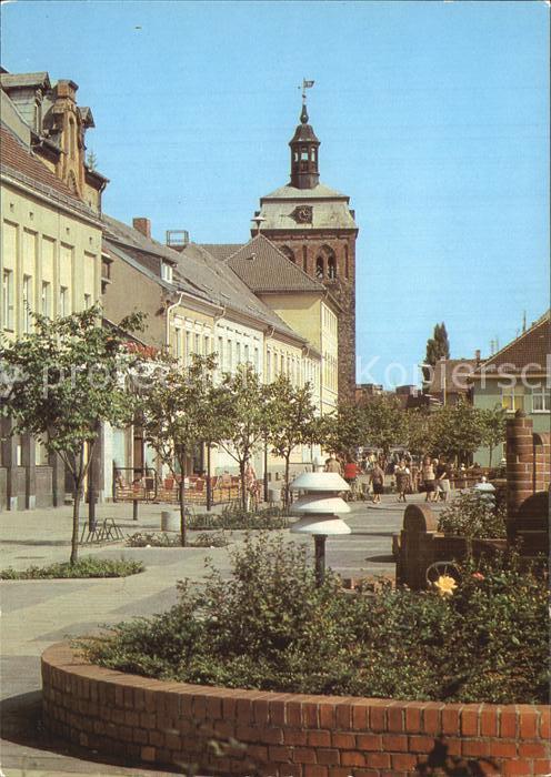 Luckenwalde Boulevard Ernst Thälmann Straße