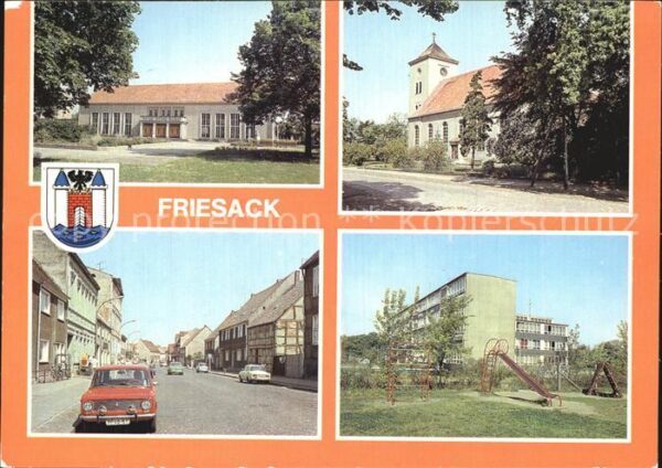 Friesack Mensa der Ingenieurschule Kirche Berlin
