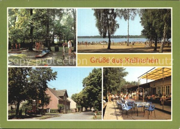 Kallinchen Minigolfanlage Strandbad Eisdiele Olivi