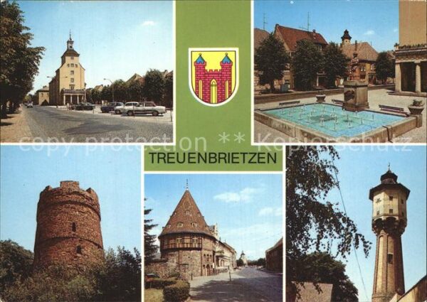 Treuenbrietzen Rathaus Sabinchenbrunnen Pulverturm Hei