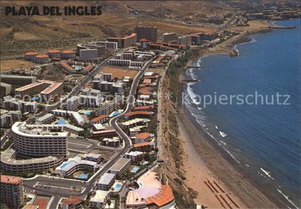 Playa del Ingles Luftaufnahme