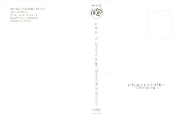 Playa del Ingles Hotel Catarina Playa – Bild 2