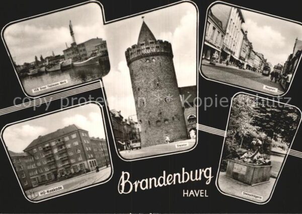 Brandenburg Havel HO Kaskade VEB Ernst Thälmann Werft Ste