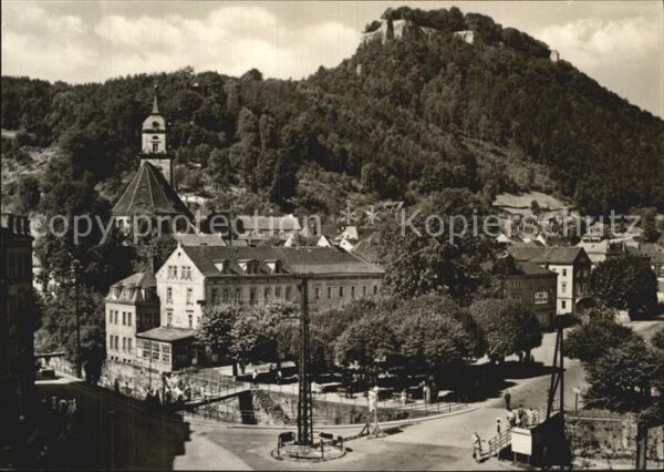Koenigstein Saechsische Schweiz Festung Reißiger Platz